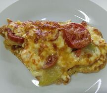 Куриное филе грудки с овощами