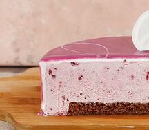 Торт семифредо лесная ягода