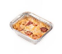 Паста с беконом и томатами