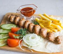 Люля-кебаб из курицы