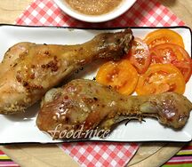 Шашлык из куриной голени