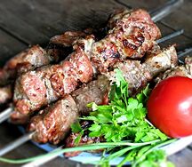Шашлык из cвинoй шейки