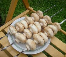 Шашлык из грибов