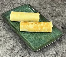 Блинчики с брынзой и зеленью