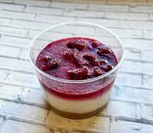 Десерт веган Вишня-кокос