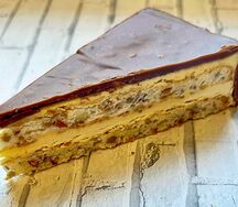 Миндальный шведский тарт