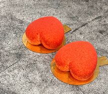 Пирожное муссовое Малина-белый шоколад