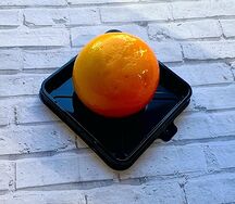 Муссовое веган-пирожное Манго-маракуйя