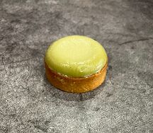 Тарталетка малина-матча