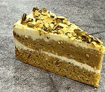 Пирожное Тыквенное с кокосовой сгущенкой