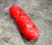 Эклер Клубника с заварным кремом