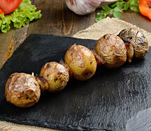 Картошка на мангале