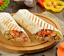 Шаурма куриная в лаваше