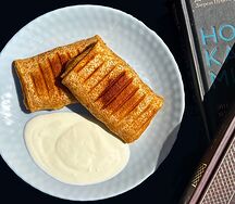 Блинчики с ветчиной и сыром