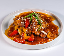 Курица по-китайски в кисло-сладком соусе