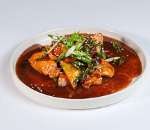 Рыба в кисло-сладком соусе