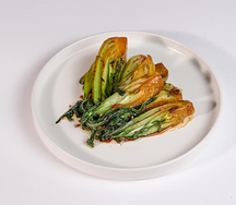 Китайская капуста с имбирем и соевым соусом