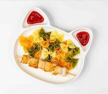 Макароны с шашлычком