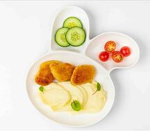 Пюре с наггетсами