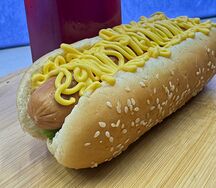 Хот-дог чиз куриный 