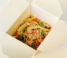 Удон с курицей