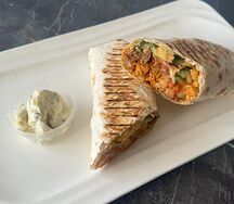 Классический с курицей с чипсами