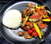 Мясо по-тайски