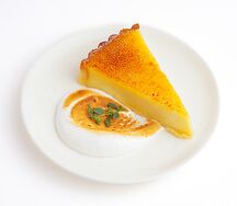 Лимонный тарт с меренгой