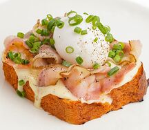 Тост с беконом 