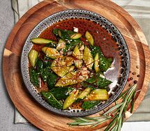 Салат Битые огурцы