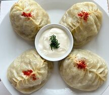 Манты из рубленой баранины