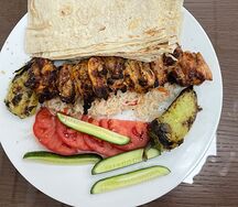 Шашлык из куриного бедра