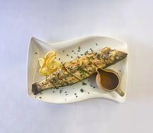 Запеченный сибас