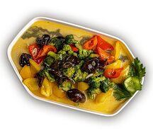 Брокколи с овощами