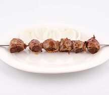 Печень шашлык