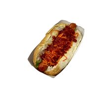 Хот-дог с корейской морковью