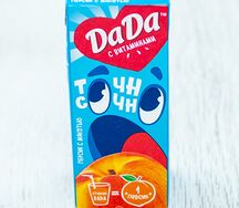 Детский сок DaDa персик