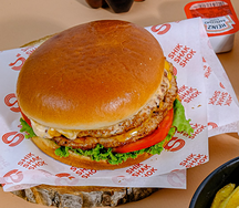 Чизбургер Куриный Двойной