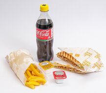 Комбо Куриный донер в батоне