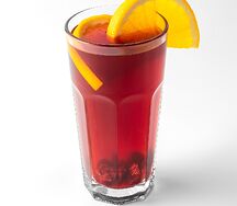 Чай с черешней и чабрецом