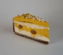 Чизкейк манго-маракуйя