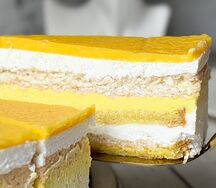 Торт лимонный 