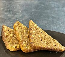 Дополнительные гренки из чёрного хлеба