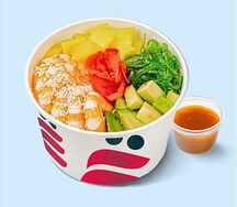 Поке с креветкой New и 1 соус