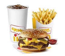 Combo Дабл Гранд чизбургер увеличенная порция