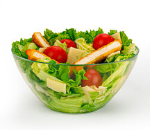 Салат Цезарь с курицей