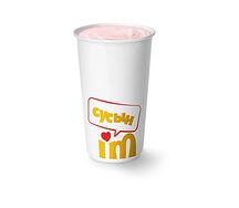 Молочный клубничный коктейль