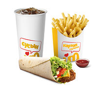 Combo Цезарь ролл увеличенная порция