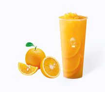 Полный стакан Апельсин
