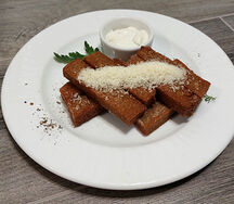 Гренки чесночные